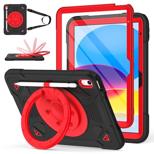 Coque robuste iPad A16 11" anti-chute avec bandoulière pratique