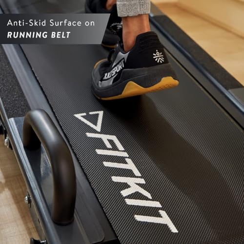 Image of Fitkit by Cult FT801 4 in 1 Manual Multifunction Non Electric Treadmill with (Jogger, Stepper, Twister, Pushup Bar), 3 Level Inclination for Home Gym Fitness with 6 Months Warranty