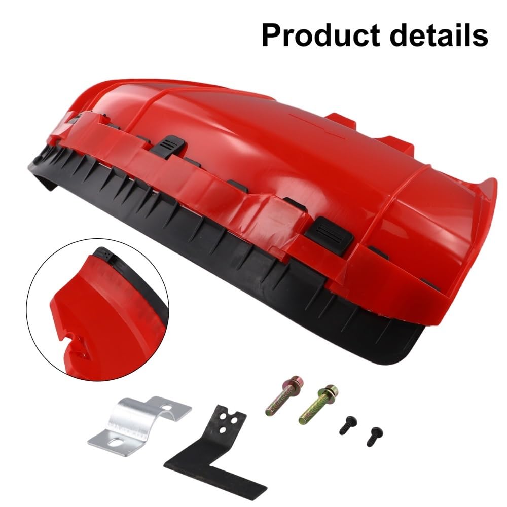 Bloque Protector de plástico for desbrozadora, Cubierta Protectora con Conector de Metal, Piezas de Repuesto for Herramientas de jardinería