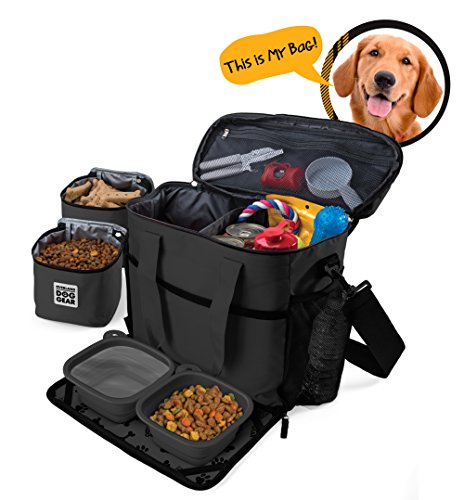 Mobile Dog Gear Unisex Week Away® Bag MD/LG Dogs Black One Size One Size - Image 3
