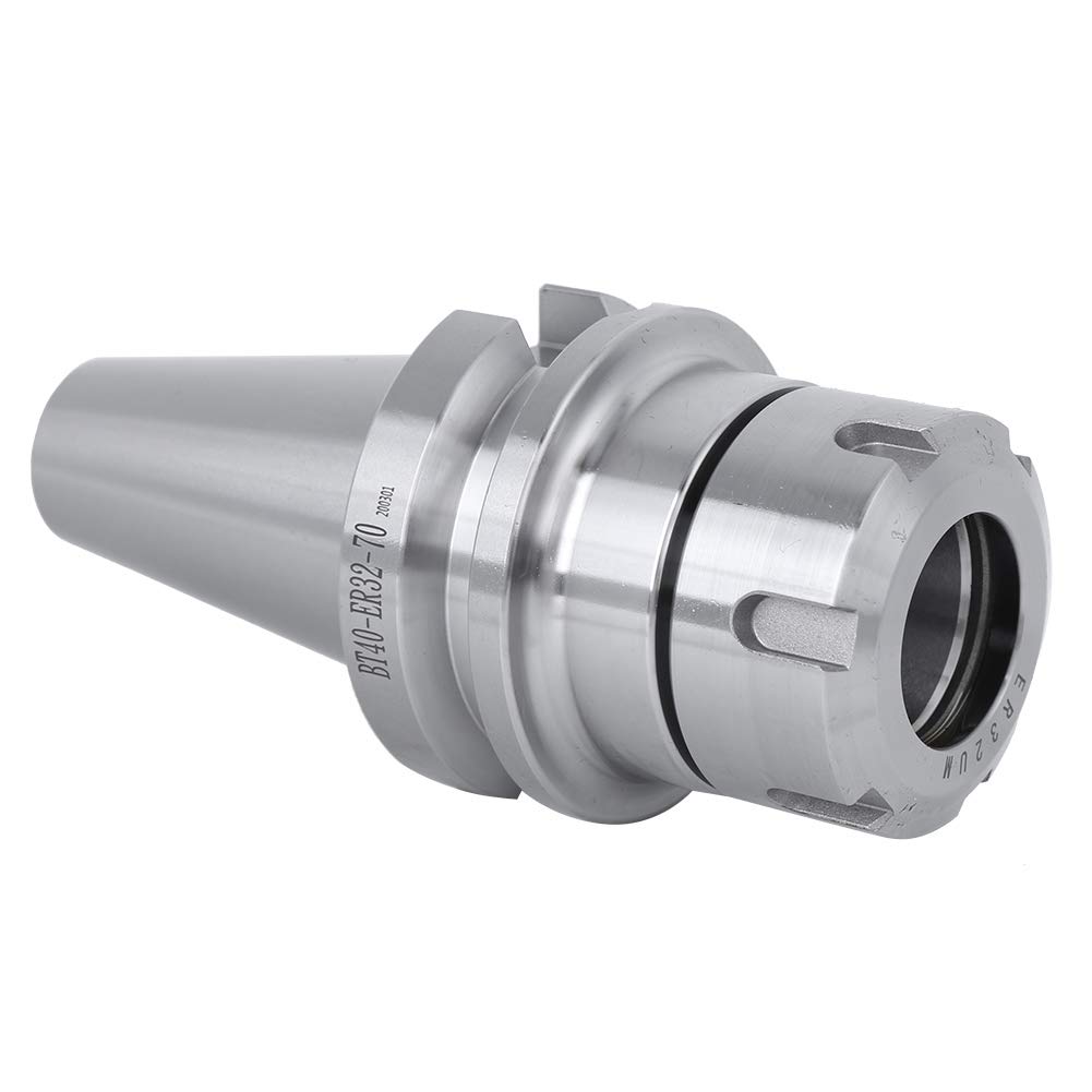 Portautensili CNC ad alta precisione 2~20mm / 0.1~0.8in Portautensili CNC 70mm / 2.8in 40cr Acciaio inossidabile BT40-ER32-70 Foratrici Macchina per incidere di CNC