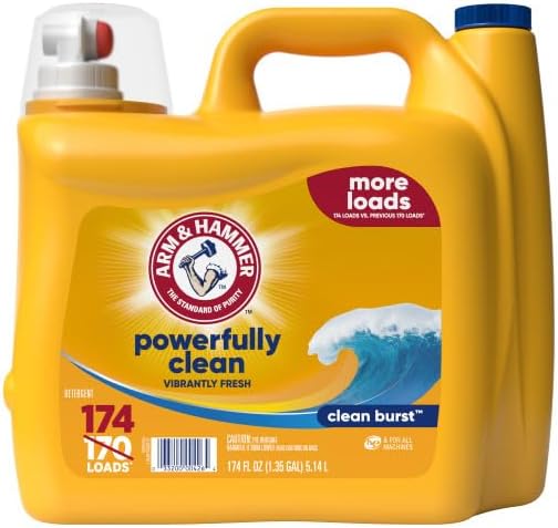 ARM & HAMMER Powerfully Clean Liquid Laundry Detergent