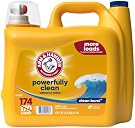 ARM & HAMMER Liquid Laundry Detergent, Clean Burst Fresh, 174 fl oz, 174 Loads