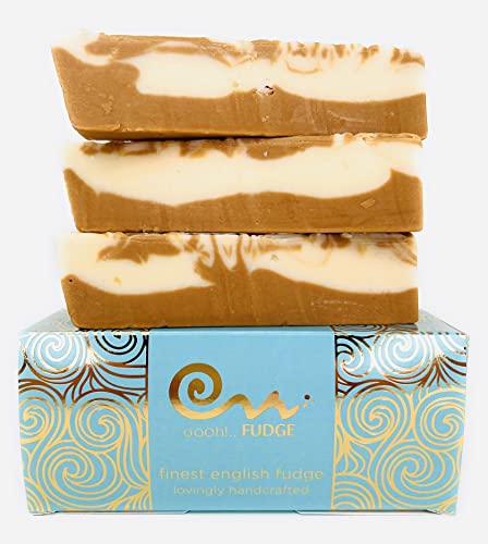 Irish Cream Swirl Fudge Gift Box 450g by Oooh Fudge