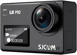 Câmera de Ação SJ8 Pro 4K 60FPS - Alta Resolução, Estabilização Eletrônica, Wi-Fi Integrado, Impermeável até 30m, Ideal para Esportes e Aventuras