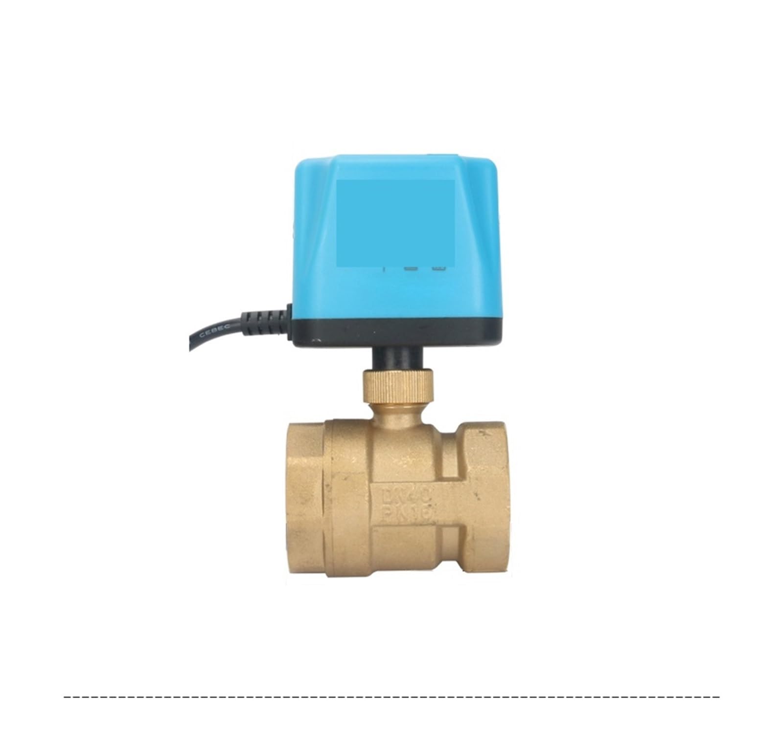 Válvula de bola Válvula de bola 3/4" 1" Válvula de bola motorizada normalmente cerrada/abierta Válvula de bola eléctrica de latón de 2 hilos Reemplace la válvula solenoide Para equipos de agua potable