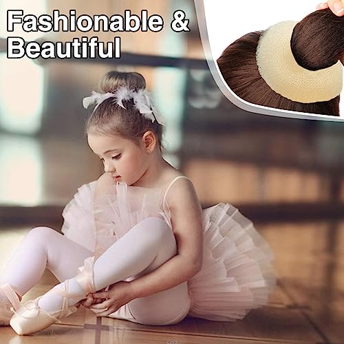 35 Pcs Ciambella per Chignon Panino Anello Stile