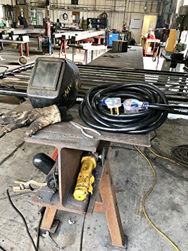 Maxworks 80702 Heavy Duty 20 Foot 8 Awg/3C 6-50 Nema R Plug Lighted Welding Cord With Etl Approved #TOP3