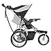 "Baby Trend Expedition Jogging-Kinderwagen Phantom � Leichter All-Terrain-Jogger mit feststellbarem Schwenkrad, kompatibel mit Babyschalen, 5-Punkt-Gurt, zus�tzlicher Stauraum, verstellbares Verdeck"