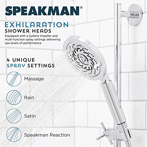 Regadera manual Speakman VS-5001-E15 cromada pulida miniatura 7
