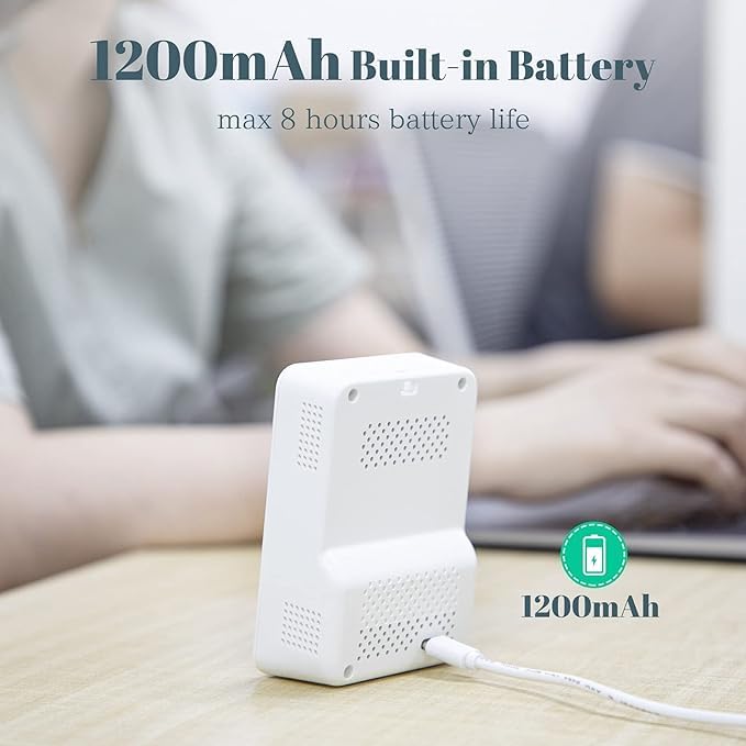 Bequest Air Quality Monitor, Indoor CO2 Meter, Accurate Tester for CO2, HCHO, TVOC, Temperature and Relative Humidity - Image 4 thumbnail