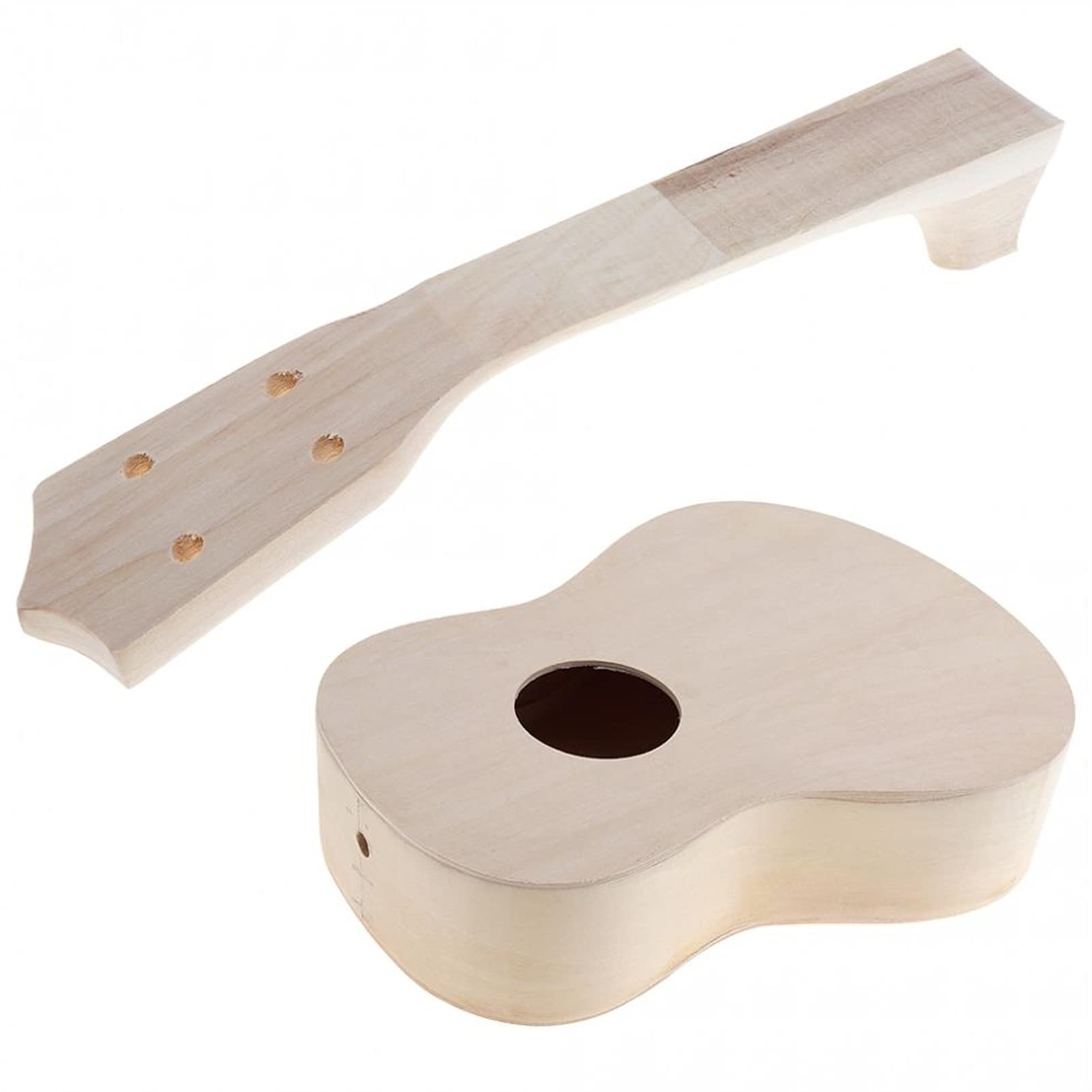 Ukulele koncertowe Początkujący Ukulele 21- calowy sopranowy ukulele zestaw DIY gitara hawajska ręcznie malowany montaż amatorski początkujący