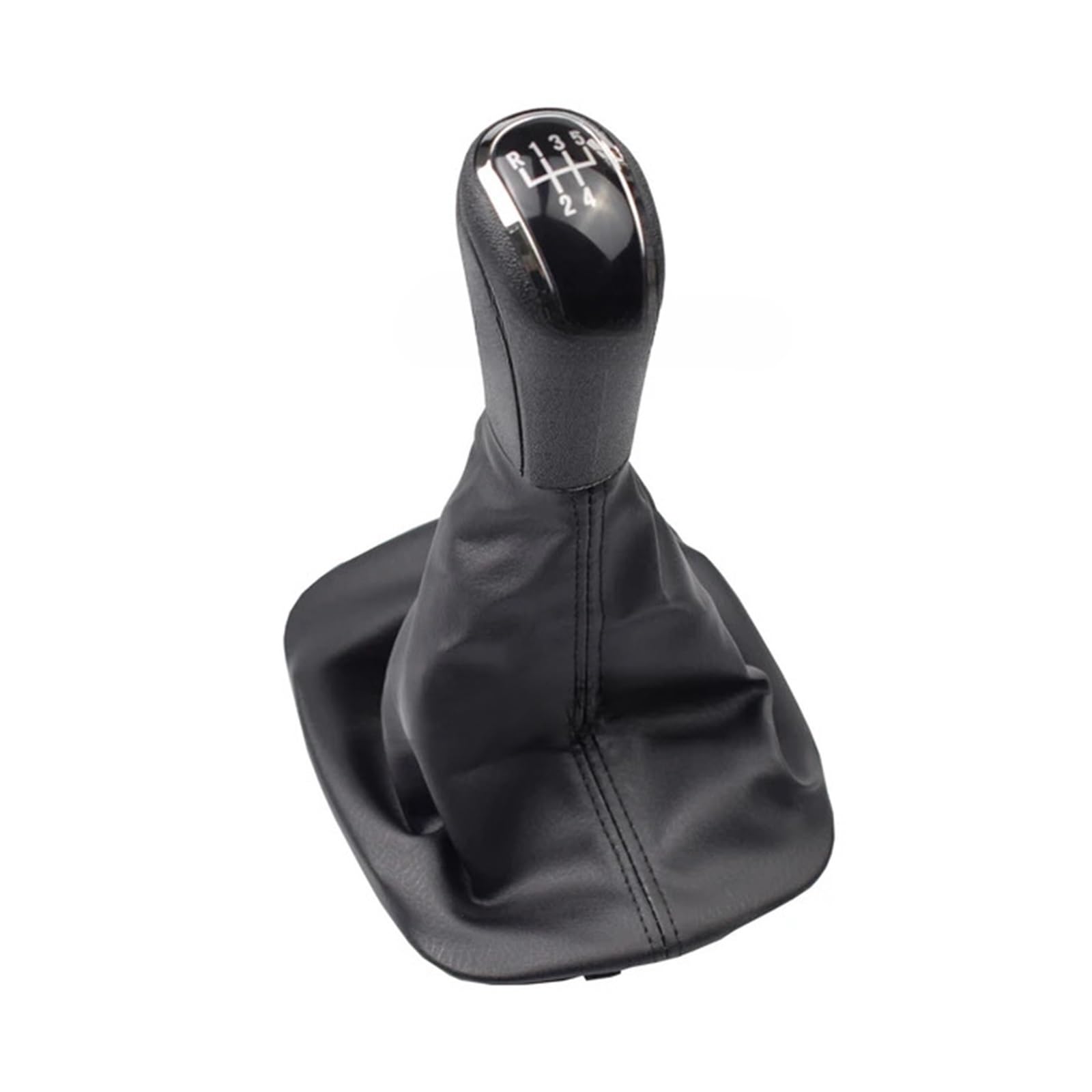Motenna 1Pcs Manual 5 Speed Gear Stick Shift Knob Cover Fit for Skoda Fabia MK1 2000-2008 6Y0711113H Gear Shift Boot Replacement