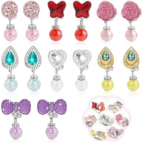 Grevosea 7 Pairs Clip On Earrings Set Cover