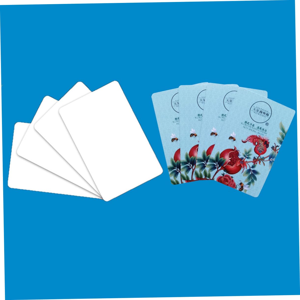 iplusmile 3 Ensembles Carte D'accès À L'entrée Ébrécher Badges D'identification Vide Imprimable Fabricant Clé Enregistrement Des 100 Pièces * 3