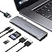 USB C Adapter für MacBook Air Pro M1,USB C Hub Mac Dongle mit 4K HDMI, 2 USB, SD/TF Kartenleser, Thunderbolt 3 für 13", 15" und 16" MacBook Pro und MacBook Air 2020/2019/2018