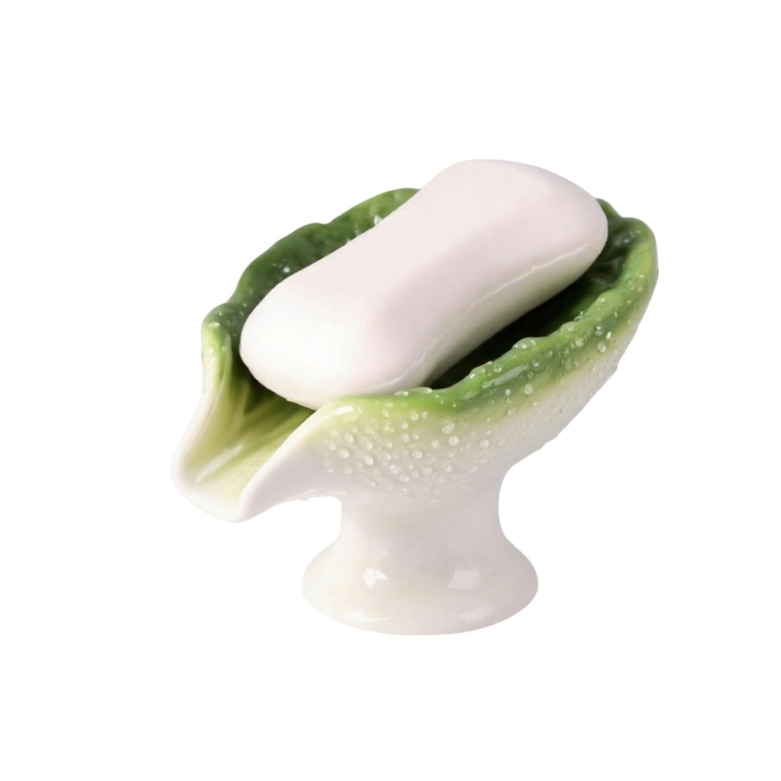 Porte-savon évacuation rapide lucky veggie fini les savons mous en cuisine