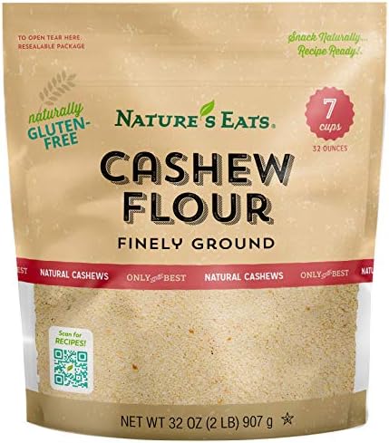 Nature's Eats Cashew Flour Finely Ground, 32 Ounce