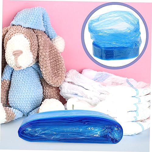 Bolsas de basura desechables Unomor color azul miniatura 2