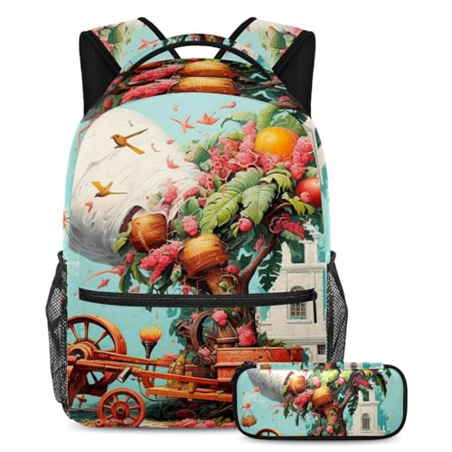 Sac de voyage ultime palmier dattier avec double compartiment