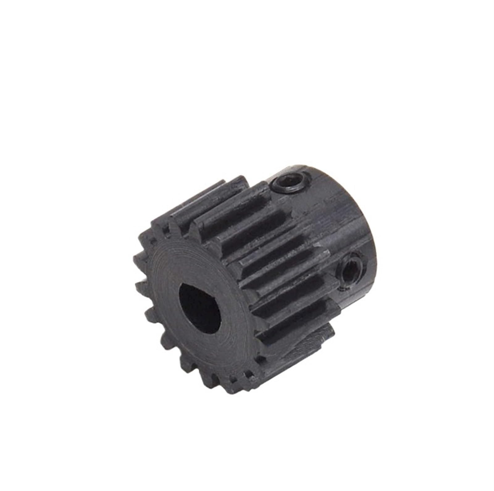 Bevel Gear Pinion Hardware Mechanical 1pcs Spur Gear D Shape Bore 6x5 1M 15T/16T/17T/18T/19T/20T/25T/30T Carbon Steel Blackening(1M 30T -1pcs)