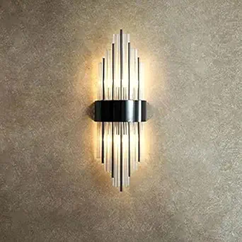 Harold Electricals Asgard Wall Light for Bedroom, Living Room, Hallway, Home Decor - Black