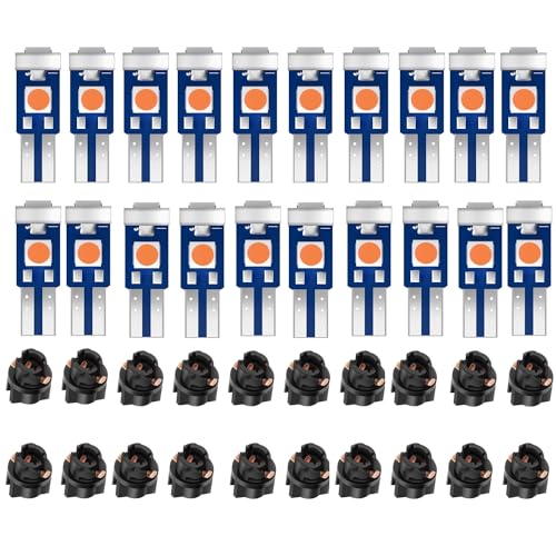 20 luces LED T5 para tablero de auto, color rojo miniatura 1