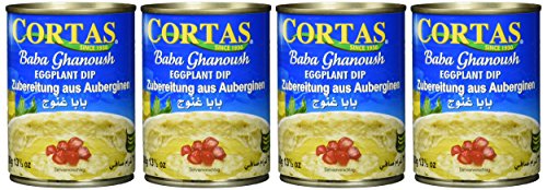 Cortas Baba Ghanoush Auberginendip, 4er Pack (4 x 380 g)