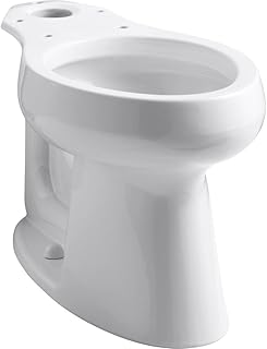 KOHLER Highline Elongated Bowl for 1.0 GPF Tank, White