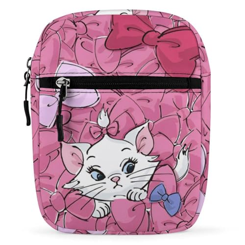 ポシェット 猫柄 マリーちゃん ショルダーバッグ スマホバッグ 斜