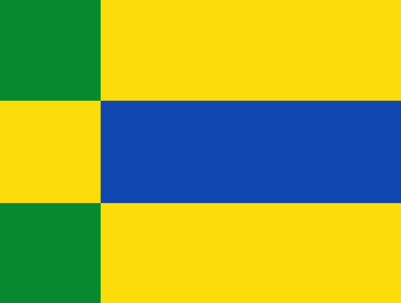 Grand drapeau Aldwâld vlag idéal pour pavoiser votre maison et animer les fêtes de Frise