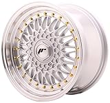 llantas 16 5x100 deportivas Cb: 74,1 Japan Racing JR9 Silver - 16x8 ET25 5x100/5x114.3 Llantas de aleación (Competición)