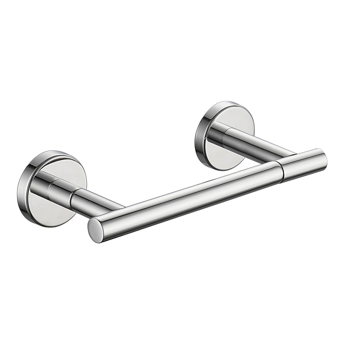 JQK Champagne Bronze Toilet Paper Holder, 7.5 Inch Double Post Pivoting Tissue Holder for Bathroom Wall Mount, 304 Stainless Steel Hold Mega Rolls, TPH150-CB — Amazon image 14