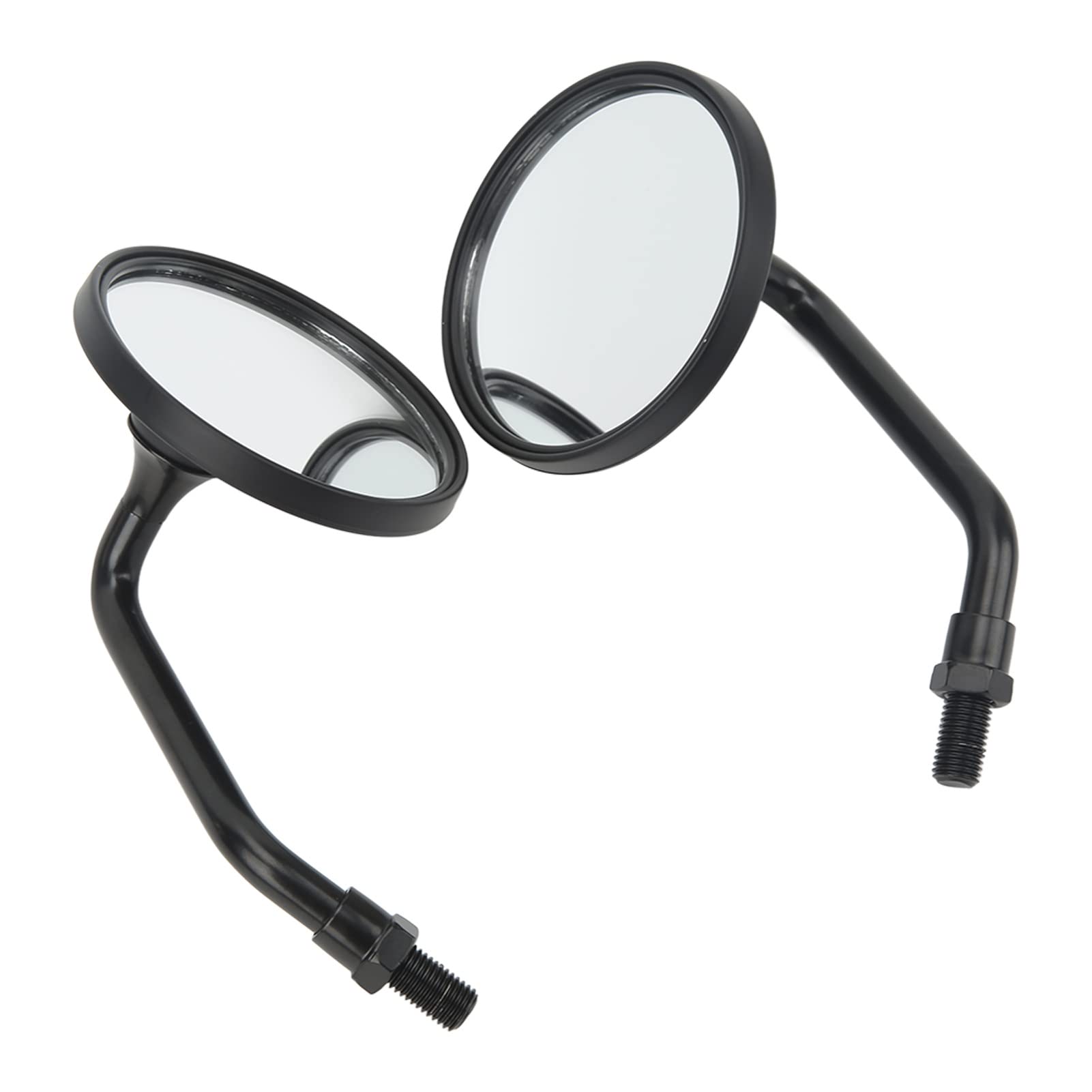 Dioche Lusterka Motocyklowe Prawe Uniwersalne Lusterko Wsteczne 3,4 Cala Wide Vision Lusterka Kierownicy do Motocykli - Wysoka rozdzielczość, Trwały Stop Aluminium CNC, łatwa Instalacja, Klasyczne