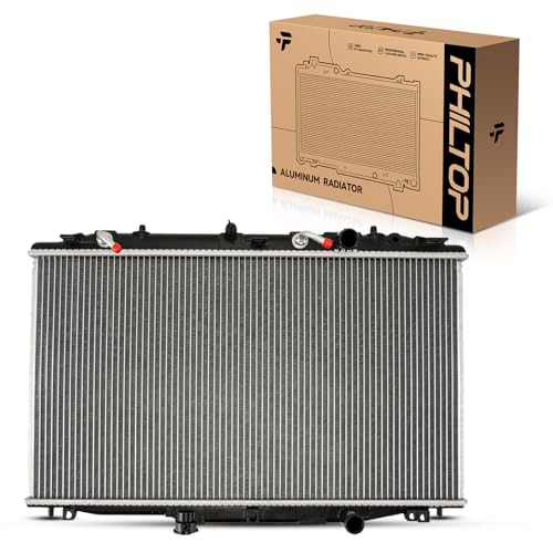 Image of PHILTOP Automotive Replacement Engine Radiator for 2003-2007 Accord 2.4L(2005-2007 DENS Design ONLY) Transmission Oil Cooler Included
