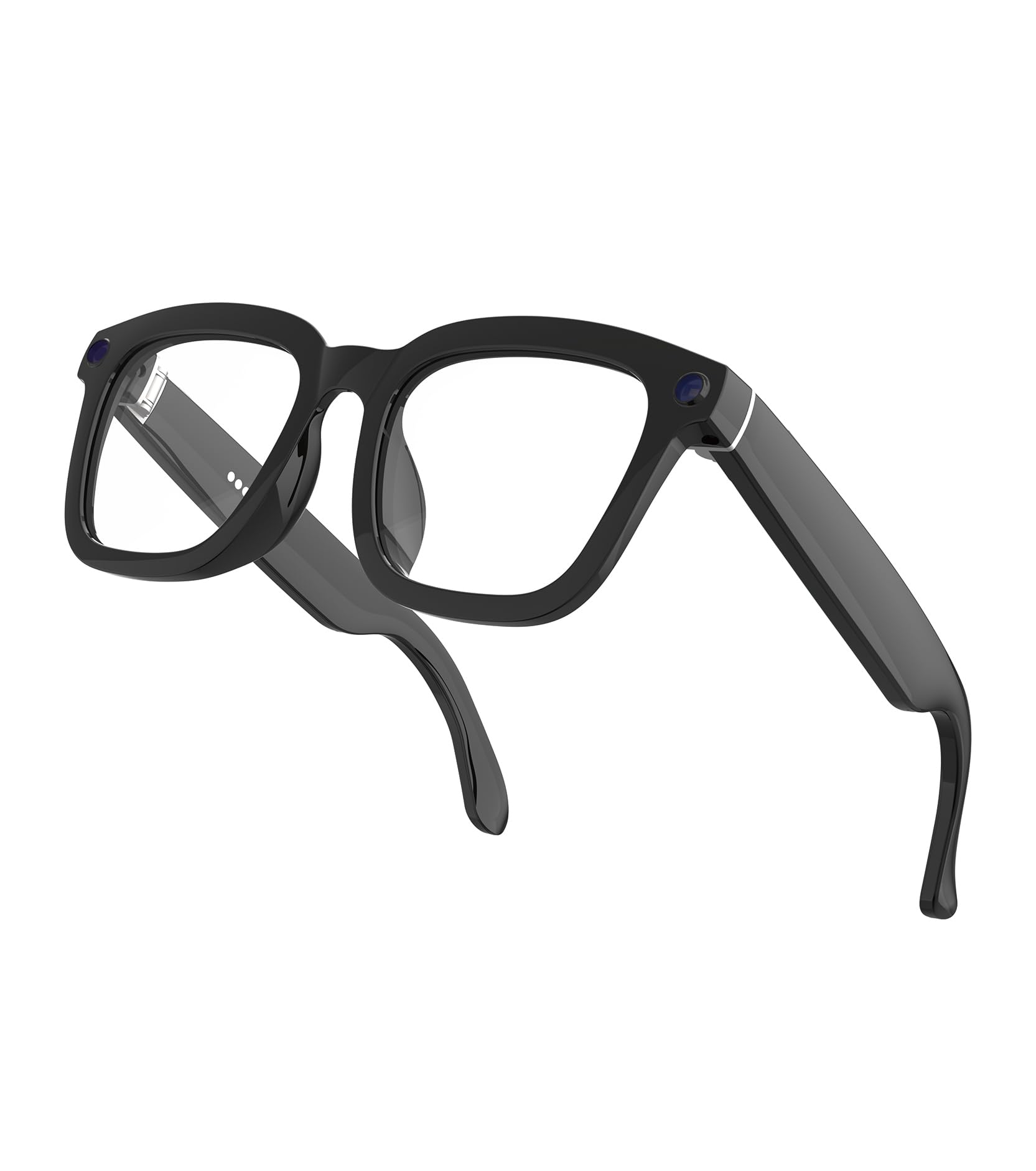 AI Smart Glasses with Camera 800W HD for Photos Videos Hands-Free Vlog Recording Real Time Translation Powered by