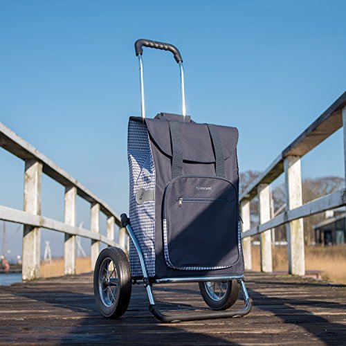 Andersen Chariot de courses Royal avec sacoche Dante bleu...