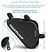 Aduro Sport Bicycle Bike Storage Bag Triangle Saddle Frame Pouch for Cycling (Black)