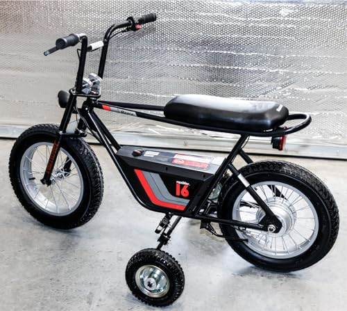 Image of Hardline Products USA Wheels for Tots Training wheels for Razor Rambler 12 & 16 24v-36v Electric Minibike - 1602-UT-Rambler