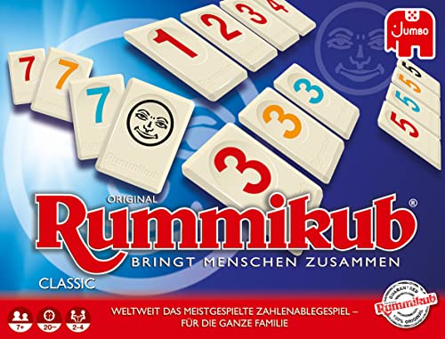 Jumbo Spiele Original Rummikub Classic - Klassische Gesellschaftsspiele - Brettspiele für Erwachsene und Kinder ab 7 Jahren – Bild 3