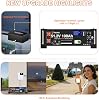 Batería Techex 48V 100Ah LiFePO4 V2, BMS 100A con Comunicación con Inversor, Montaje en Rack 3U, WiFi y Bluetooth y Pantalla Inteligente, Supresión de Incendios, Potencia Máx. 5.12kW para Fuera de Red, Sistema Solar, Respaldo 4