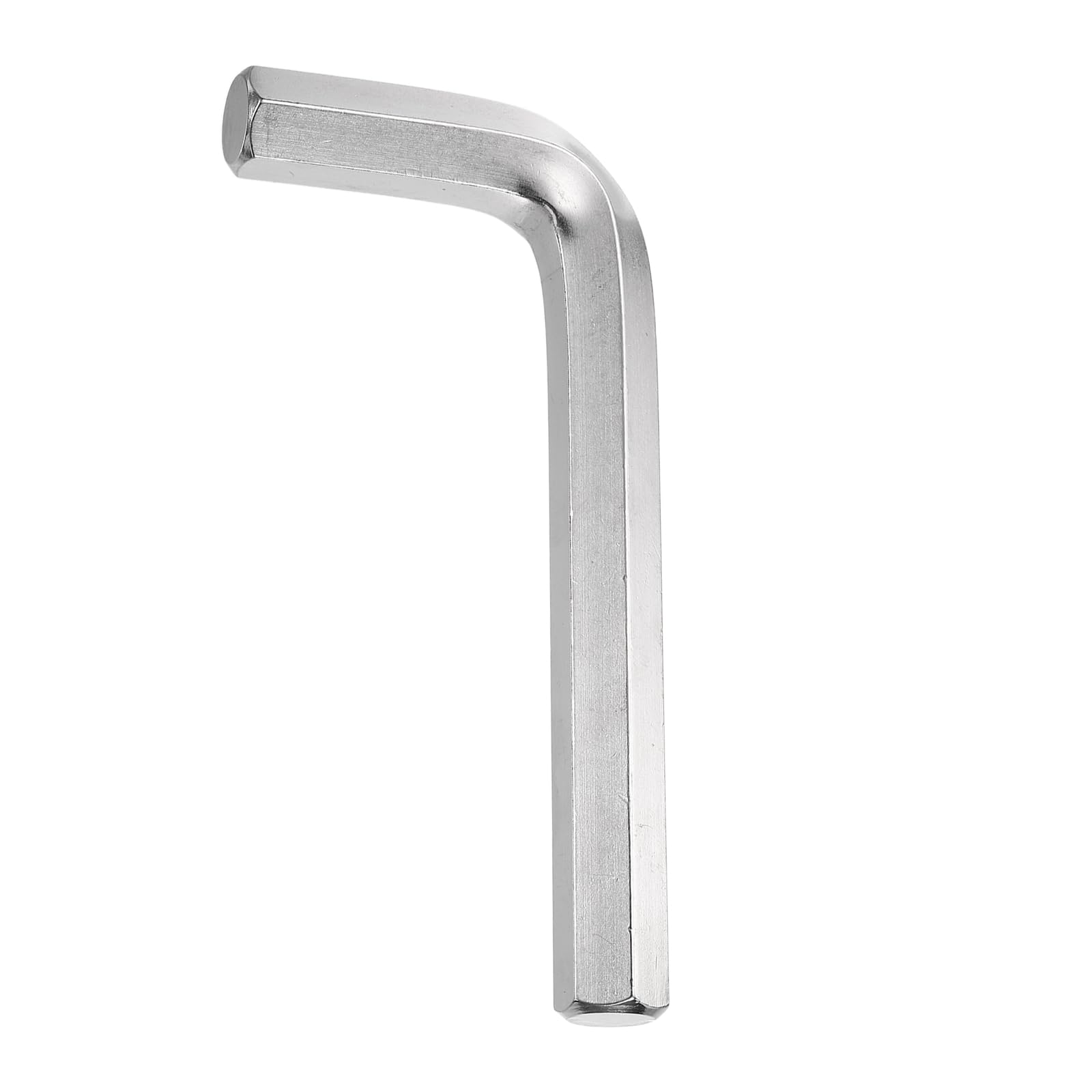 sourcing map Hex Key Wrench 19mm Cr-V Steel L-Shape Hexagon Metric Wrenches Repairing Tool for Home DIY Bike Motorcycle Repair, Silver