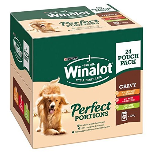 Winalot Perfect porties vlees in Gravy 24 x 100g
