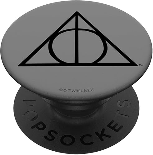 Harry Potter The Deathly Hallows Symbol Line Art PopSockets intercambiables PopGrip