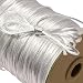 Ben Collection 2mm X 100 Yard Rattail Satin Nylon Trim Cord Chinese Knot (White)