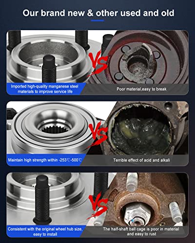 Image of ECCPP Wheel Hub 515078 for Ford Explorer 2006-2010 All Models, for Ford