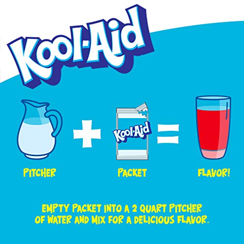 Kool-Aid Unsweetened Caffeine Free Mixed Berry Zero Calories Powdered Drink Mix 192 Count Pitcher Packets #TOP1
