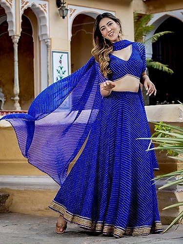 Zeel Clothing georgette lehenga choli – image 3