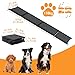 UISEBRT Klappbare Hunderampe für Autos & SUVs, Aluminium Hundetreppe 157x43cm, Tragbare Sicherheitstrampe mit Rutschfester Oberfläche, Hundeautorampe bis 110 kg