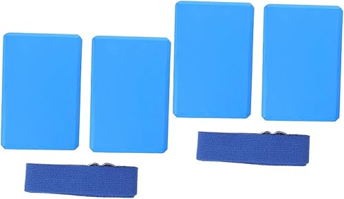 BESPORTBLE 2 Sets Yoga Block Tension Band Yoga Exercise Blocks Gifts Set for Women Yoga Resistance Bands Exercise